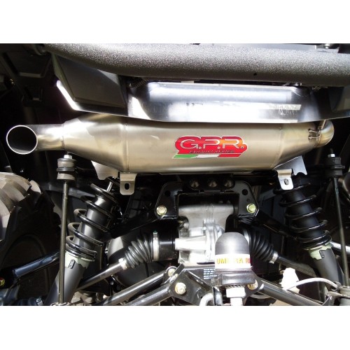 Scarico GPR Power Bomb per Polaris Sportsman Xp 850 - Xp 850 Forest dal 2010 al 2014 omologato