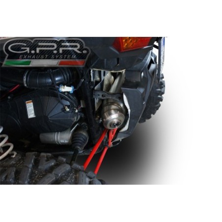 Scarico GPR Power Bomb per Polaris Rzr XP 1000 dal 2014 al 2023 omologato