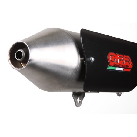 Scarico GPR Power Bomb per Quadro 350 S dal 2012 al 2016 omologato