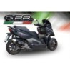Scarico GPR Power Bomb per Quadro 3 QUADRO dal 2014 al 2017 omologato