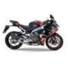Scarico GPR New Grand Prix Evo Black Titanium per Aprilia RS 457 dal 2024 al 2025 racing