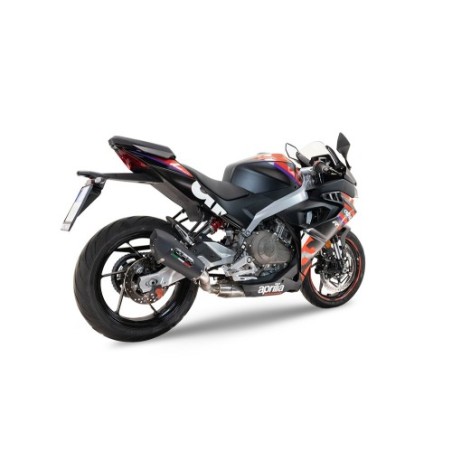 Scarico GPR New Grand Prix Evo Black Titanium per Aprilia RS 457 dal 2024 al 2025 racing