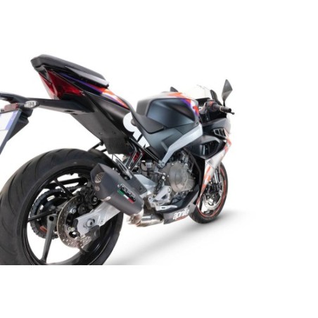 Scarico GPR New Grand Prix Evo Black Titanium per Aprilia RS 457 dal 2024 al 2025 racing