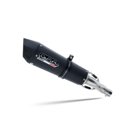 Scarico GPR New Grand Prix Evo Black Titanium per Benelli Trk 702 dal 2023 al 2024 omologato