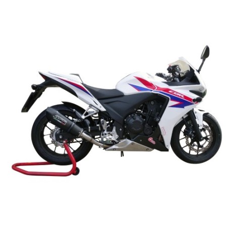 Scarico GPR New Grand Prix Evo Black Titanium per Honda Cbr 500 R dal 2023 al 2024 omologato