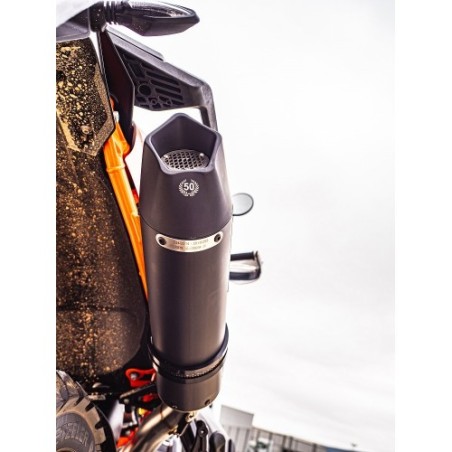Scarico GPR New Grand Prix Evo Black Titanium per KTM Duke 890 dal 2021 al 2024 omologato