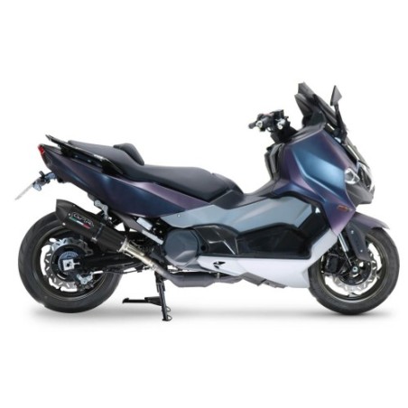 Scarico GPR New Grand Prix Evo Black Titanium per Sym Maxsym TL 508 dal 2021 al 2024 omologato