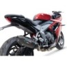 Scarico GPR New Grand Prix Evo Black Titanium per Triumph Daytona 660 dal 2023 al 2025 omologato