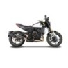Scarico GPR New Grand Prix Evo Poppy per Cf Moto 700 CL-X Sport dal 2022 al 2024 omologato