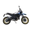 Scarico GPR New Grand Prix Evo Poppy per Ducati Scrambler 800 Urban Motard dal 2021 al 2023 omologato