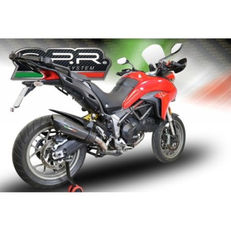 Scarico GPR New Grand Prix Evo Poppy per Ducati Multistrada 950 dal 2017 al 2020 omologato