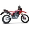 Scarico GPR New Grand Prix Evo Poppy per Honda Crf 300 L - Rally dal 2021 al 2024 omologato