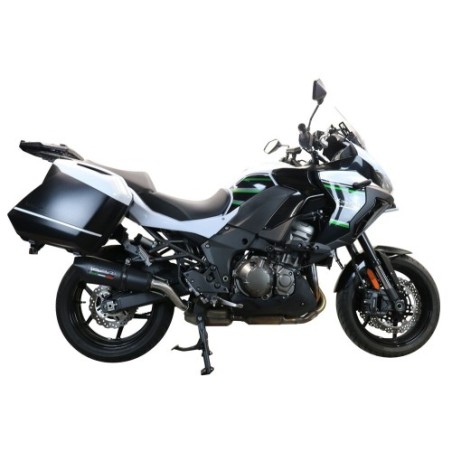 Scarico GPR New Grand Prix Evo Poppy per Kawasaki Versys 1000 I.E. dal 2021 al 2024 omologato
