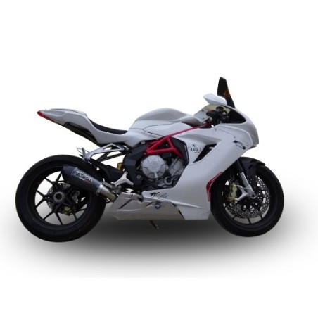 Scarico GPR New Grand Prix Evo Poppy per Mv Agusta F3 675 dal 2012 al 2016 omologato