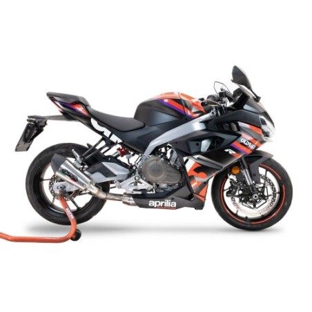 Scarico GPR New Grand Prix Evo Titanium per Aprilia RS 457 dal 2024 al 2025 omologato