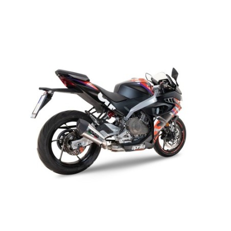 Scarico GPR New Grand Prix Evo Titanium per Aprilia RS 457 dal 2024 al 2025 omologato