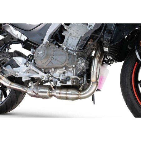 Scarico GPR New Grand Prix Evo Titanium per Aprilia RS 457 dal 2024 al 2025 omologato