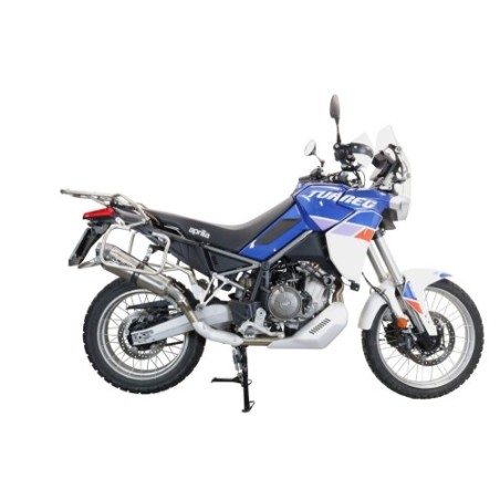 Scarico GPR New Grand Prix Evo Titanium per Aprilia Tuareg 660 dal 2021 al 2024 omologato
