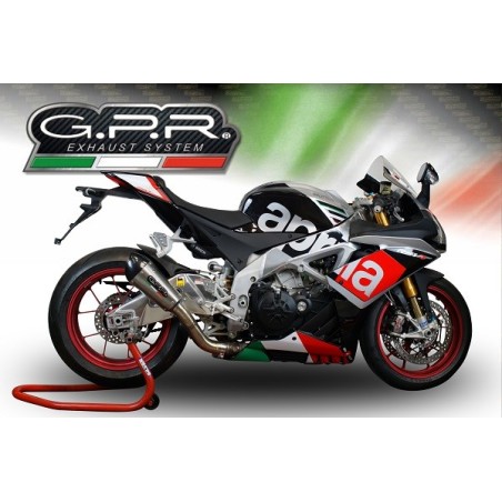 Scarico GPR New Grand Prix Evo Titanium per Aprilia Rsv4 1000 dal 2015 al 2016 omologato