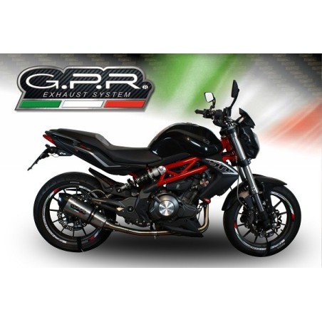 Scarico GPR New Grand Prix Evo Titanium per Benelli Bn 302 S dal 2017 al 2024 omologato