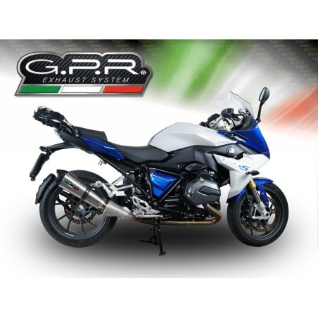 Scarico GPR New Grand Prix Evo Titanium per BMW R 1200 Rs Lc dal 2015 al 2016 omologato