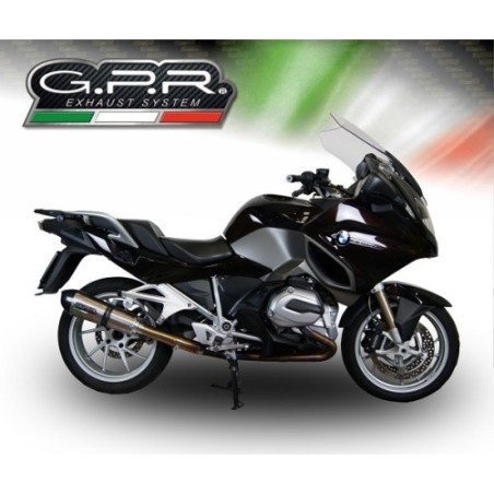 Scarico GPR New Grand Prix Evo Titanium per BMW R 1200 Rt Lc dal 2014 al 2016 omologato