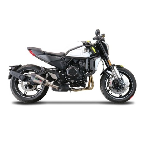 Scarico GPR New Grand Prix Evo Titanium per Cf Moto 700 CL-X Heritage dal 2022 al 2024 omologato