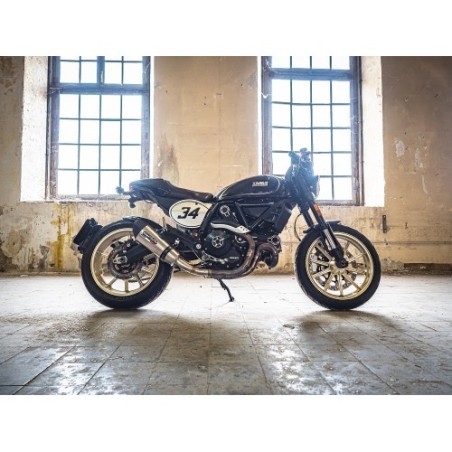 Scarico GPR New Grand Prix Evo Titanium per Ducati Scrambler 800 dal 2017 al 2020 omologato