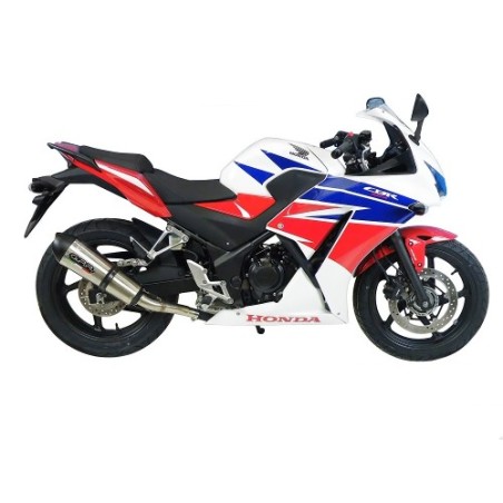 Scarico GPR New Grand Prix Evo Titanium per Honda Cbr 300 R dal 2014 al 2016 racing