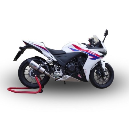Scarico GPR New Grand Prix Evo Titanium per Honda Cbr 500 R dal 2019 al 2022 omologato