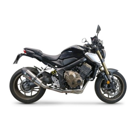 Scarico GPR New Grand Prix Evo Titanium per Honda Cb 650 F dal 2017 al 2018 omologato
