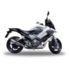 Scarico GPR New Grand Prix Evo Titanium per Honda Crossrunner 800 Vfr 800 X dal 2011 al 2014 omologato