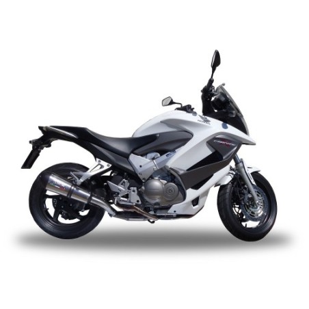 Scarico GPR New Grand Prix Evo Titanium per Honda Vfr 800 X Crossrunner 800 dal 2011 al 2014 omologato