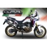 Scarico GPR New Grand Prix Evo Titanium per Honda Crf 1000 L Africa Twin dal 2015 al 2017 omologato