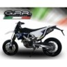 Scarico GPR New Grand Prix Evo Titanium per Husqvarna Enduro 701 dal 2017 al 2020 omologato