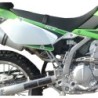 Scarico GPR New Grand Prix Evo Titanium per Kawasaki KLX 250 S dal 2018 al 2020 omologato