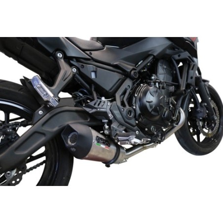 Scarico GPR New Grand Prix Evo Titanium per Kawasaki Ninja 650 dal 2021 al 2022 omologato