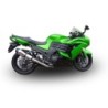 Scarico GPR New Grand Prix Evo Titanium per Kawasaki Zzr 1400 dal 2012 al 2016 omologato