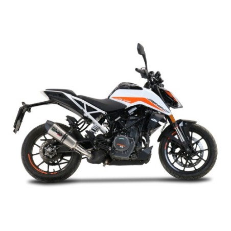 Scarico GPR New Grand Prix Evo Titanium per KTM Duke 250 dal 2021 al 2023 omologato