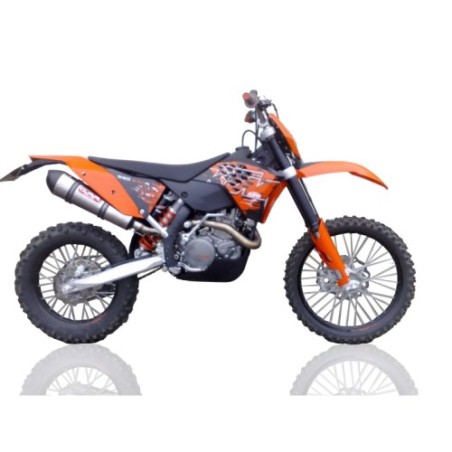 Scarico GPR New Grand Prix Evo Titanium per KTM SX-F 350 dal 2011 al 2015 omologato