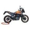 Scarico GPR New Grand Prix Evo Titanium per KTM Adventure 390 2020 omologato