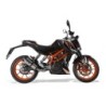 Scarico GPR New Grand Prix Evo Titanium per KTM Duke 390 dal 2013 al 2016 omologato