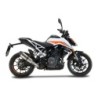 Scarico GPR New Grand Prix Evo Titanium per KTM Duke 390 dal 2021 al 2024 omologato