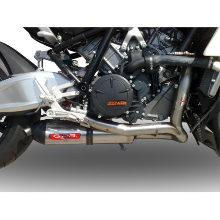 Scarico GPR New Grand Prix Evo Titanium per KTM Rc 8 R dal 2008 al 2014 omologato