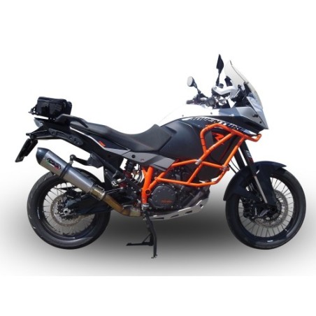 Scarico GPR New Grand Prix Evo Titanium per KTM Lc 8 Adventure 1190 dal 2013 al 2016 racing