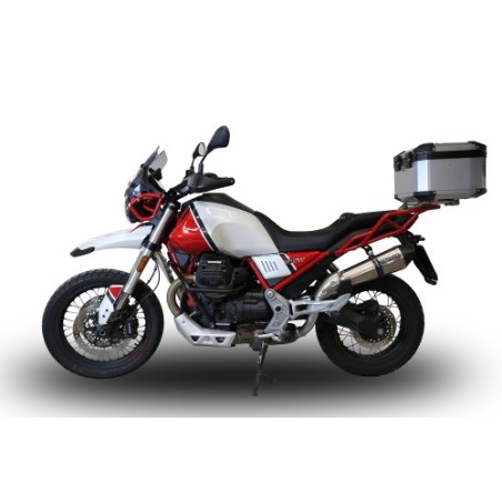 Scarico GPR New Grand Prix Evo Titanium per Moto Guzzi V85 TT dal 2021 al 2024 racing