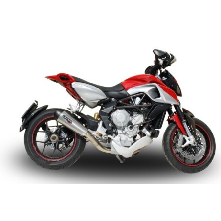 Scarico GPR New Grand Prix Evo Titanium per Mv Agusta Rivale - Stradale 800 dal 2014 al 2016 omologato