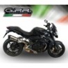 Scarico GPR New Grand Prix Evo Titanium per Mv Agusta Brutale 990 R dal 2010 al 2011 omologato