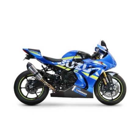 Scarico GPR New Grand Prix Evo Titanium per SUZUKI Gsx-R 1000 - 1000 R dal 2017 al 2020 omologato