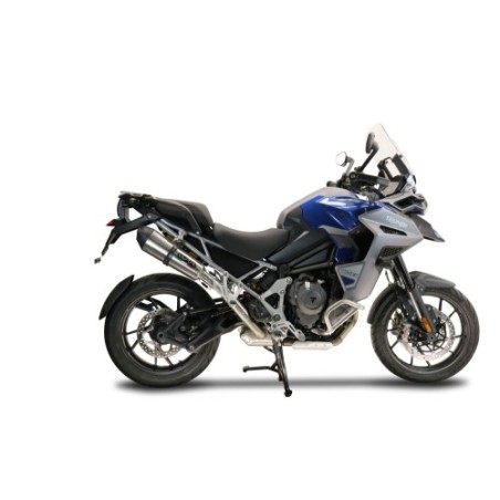 Scarico GPR New Grand Prix Evo Titanium per Triumph Tiger 1200 Gt - Rally dal 2022 al 2024 omologato